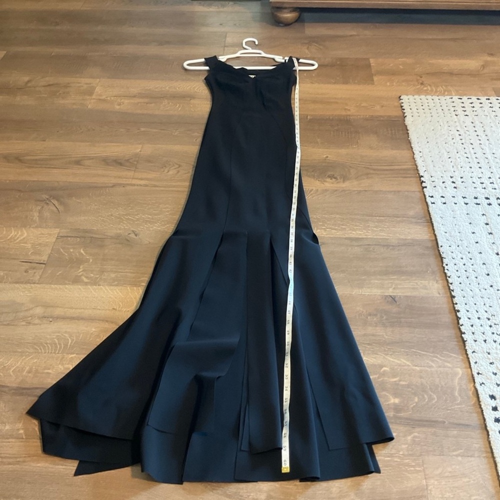 Chiara Boni La Petite Robe sleeveless black slit skirt maxi Dress, XS (38) - Picture 11 of 13
